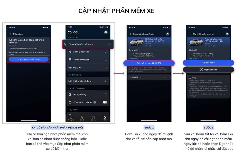 Hướng dẫn sử dụng ứng dụng VinFast cho Ô Tô Điện( Phần 1) Hướng dẫn sử dụng Ứng dụng VinFast cho ô tô điện (Phần 1)