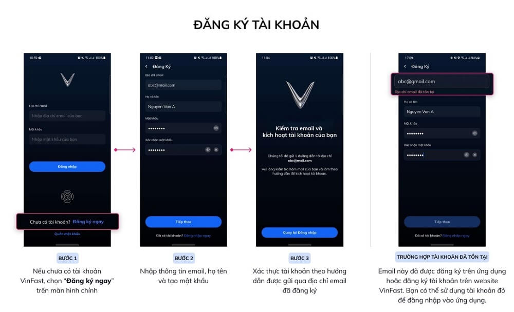 Hướng dẫn sử dụng ứng dụng VinFast cho Ô Tô Điện( Phần 1) Hướng dẫn sử dụng Ứng dụng VinFast cho ô tô điện (Phần 1)