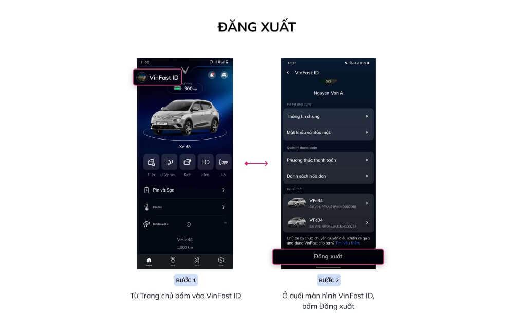Hướng dẫn sử dụng ứng dụng VinFast cho Ô Tô Điện( Phần 1) Hướng dẫn sử dụng Ứng dụng VinFast cho ô tô điện (Phần 1)
