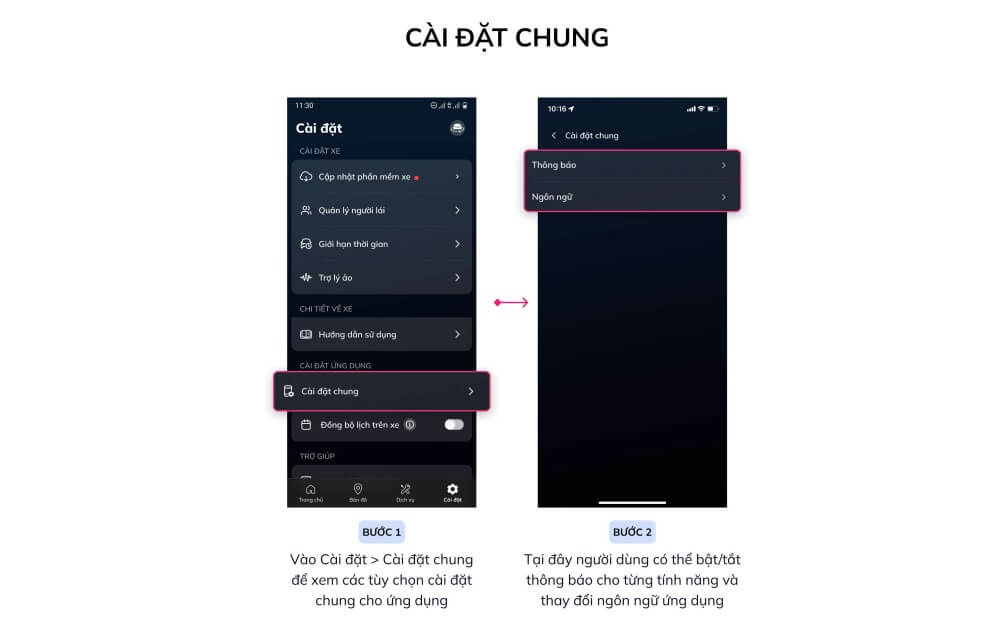 Hướng dẫn sử dụng ứng dụng VinFast cho Ô Tô Điện( Phần 1) Hướng dẫn sử dụng Ứng dụng VinFast cho ô tô điện (Phần 1)