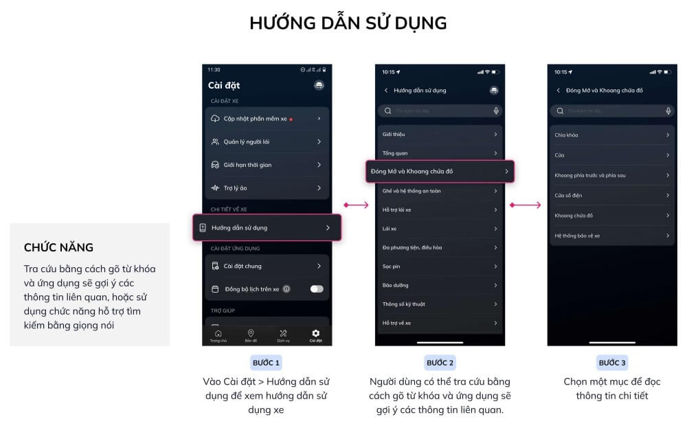 Hướng dẫn sử dụng ứng dụng VinFast cho Ô Tô Điện( Phần 1) Hướng dẫn sử dụng Ứng dụng VinFast cho ô tô điện (Phần 1)