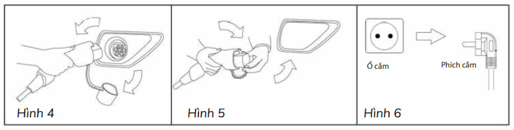 Cách sạc xe ô tô điện VinFast tại nhà: Các loại bộ sạc và lưu ý khi sử dụng